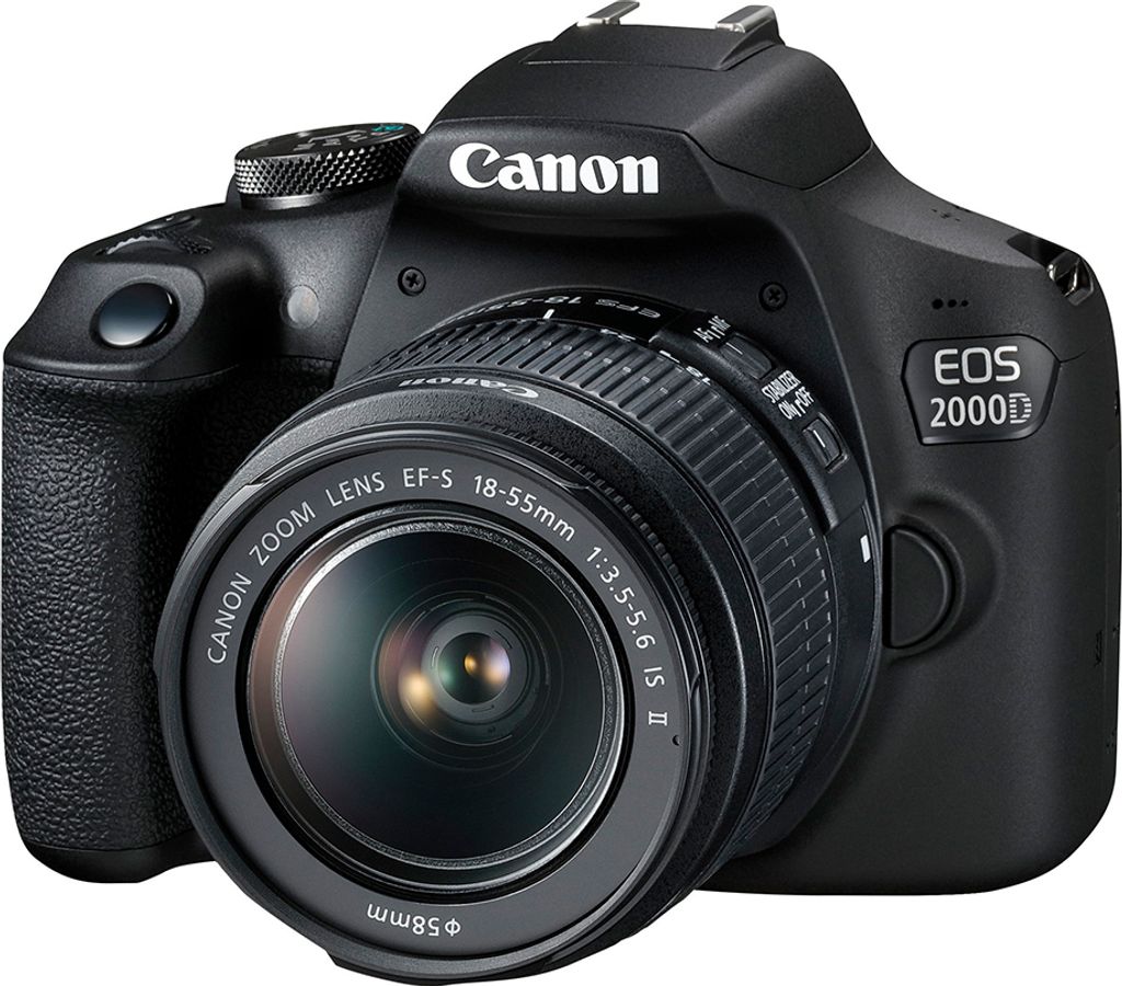 Canon EOS 2000D - Digitalkamera - SLR - 24.1 MPix - APS-C - 1080p / 30 BpS
