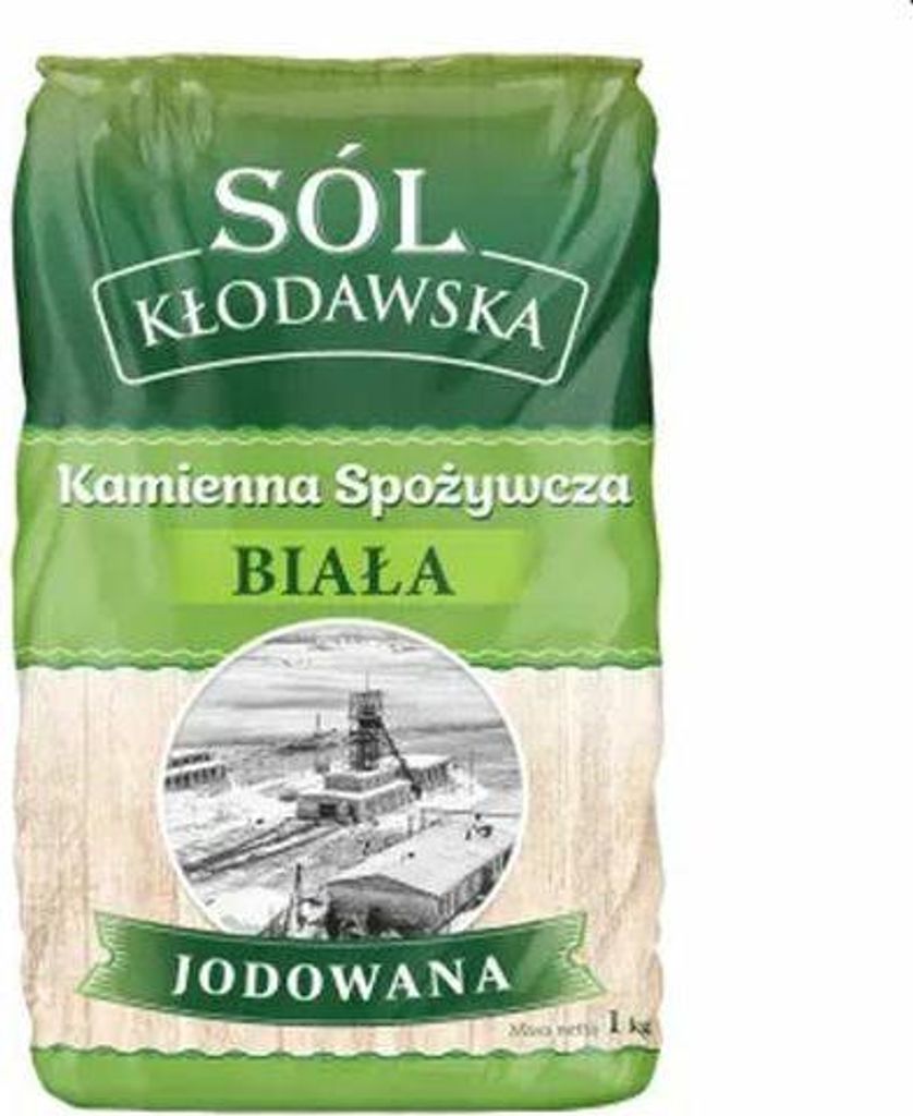 Jod-Steinsalz 1kg - Kłodawska Produktbild 