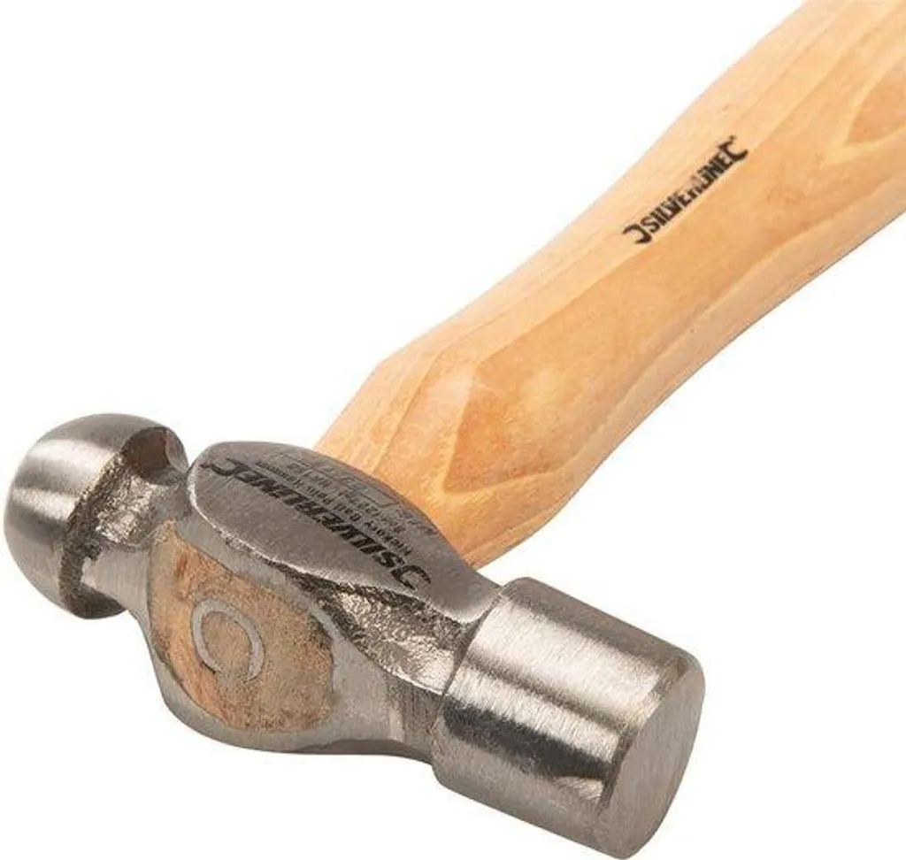 Marteau à panne ronde 227g en bois d'Hickory pour travaux manuels