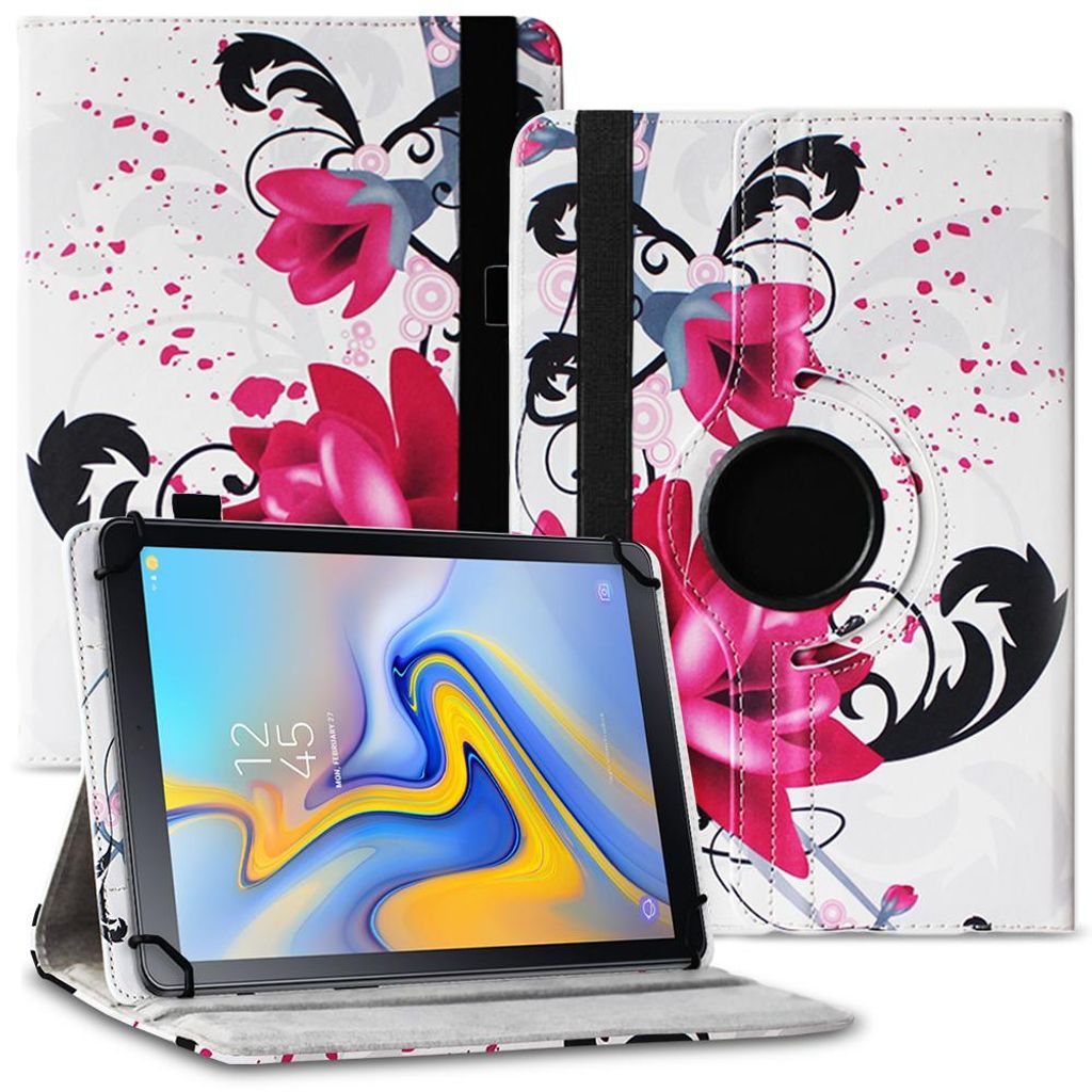 Tablet Hülle für Samsung Galaxy Tab A 10.5 Tasche Schutzhülle Case Cover DrehbarFarben:Motiv 6