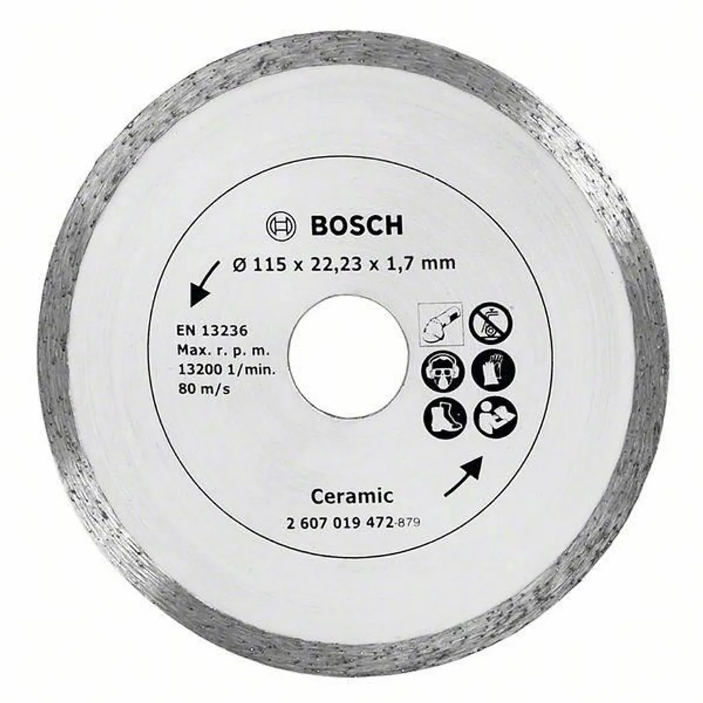 BOSCH 2607019472 BOSCH Diamant-Trennscheibe - 5