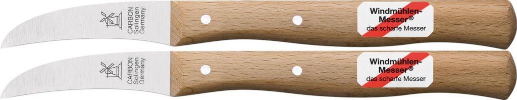 2x Schälmesser, Gemüsemesser, kleines Küchenmesser, 6 cm Produktbild 