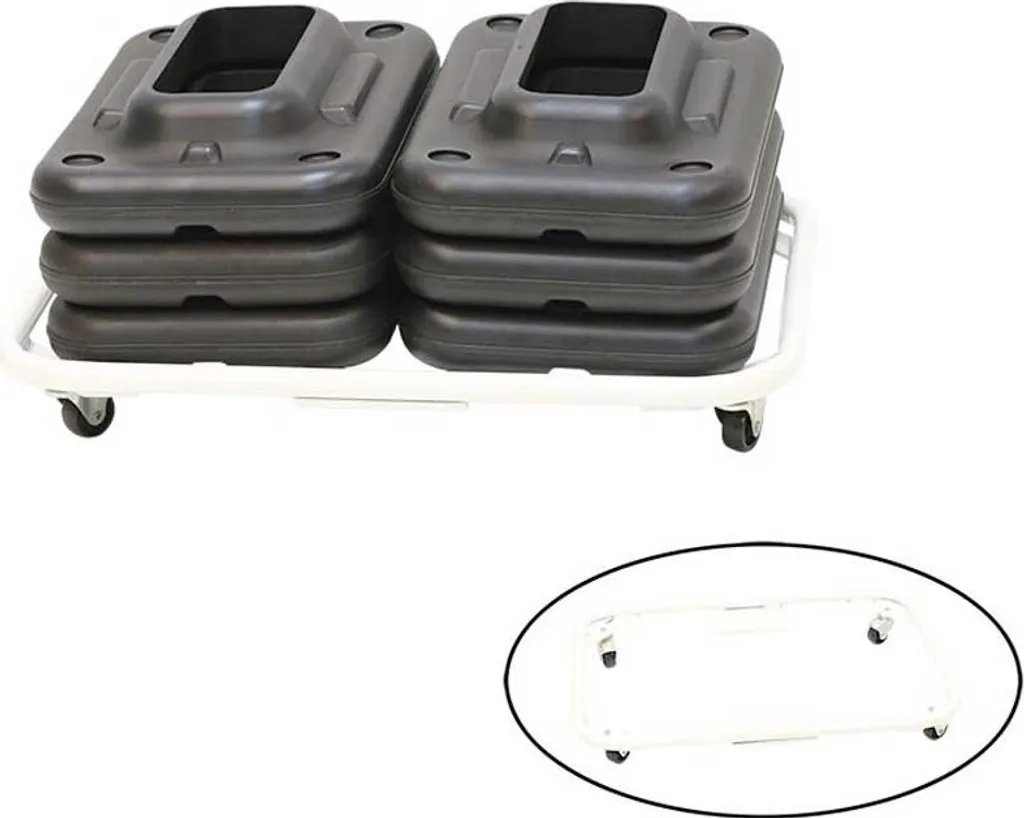 Meuble de Pieds Ministeps en Bois Multicolore - Stable et Très Robuste