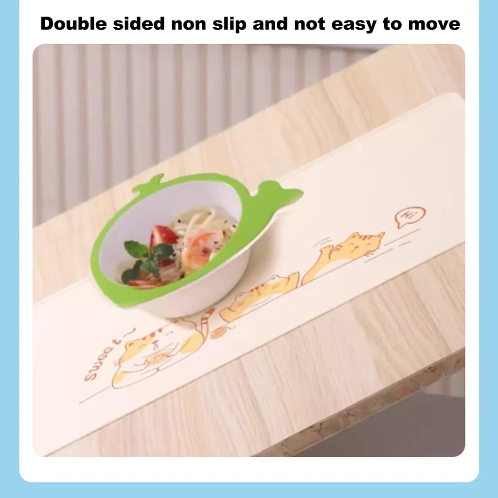 Set de table bébé isolation thermique et silicone haute qualité 1mm - 5