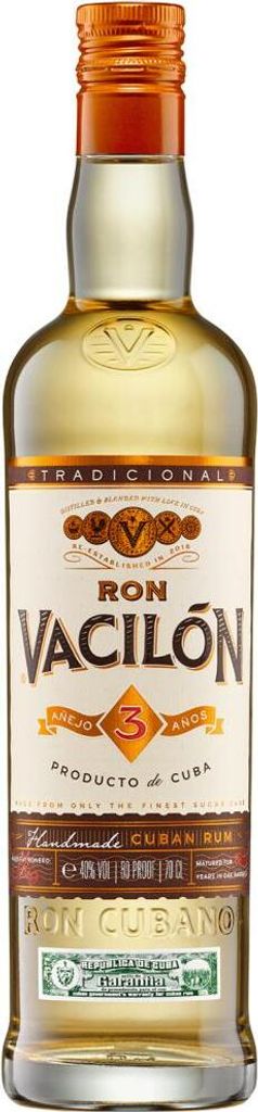 Ron Vacilón 3 Años | 40 % vol | 0,7 l Produktbild 