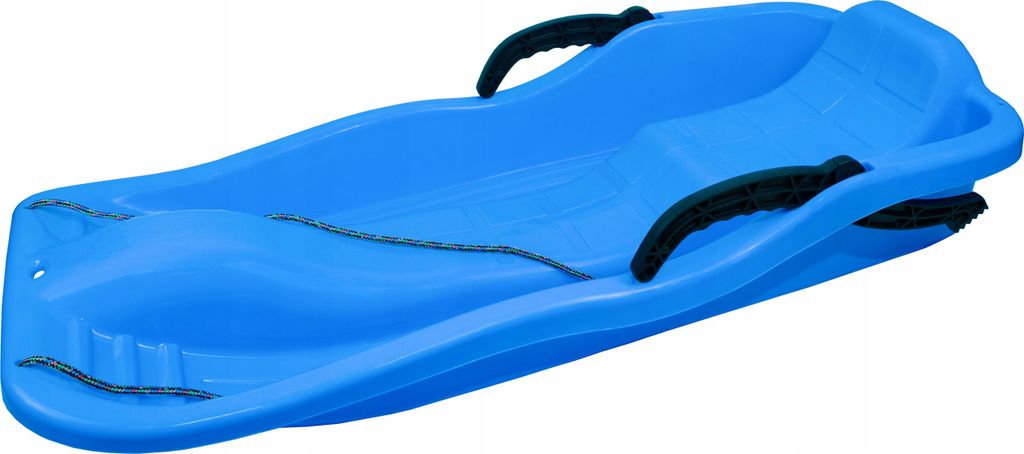 Sillar Schneegleiter Schlitten In Blau Mit Bremsen Und Produktbild 7
