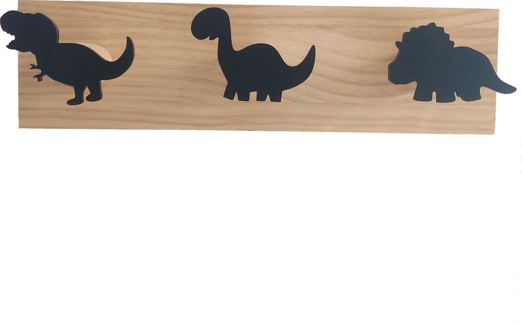 INS Nordic Minimalist Dinosaur Wall Hook Kinder Zimmerkleiderbügel Haus Veranstalter-4