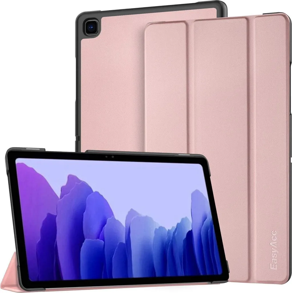 Custodia Samsung Galaxy Tab A7 10.4 EasyAcc Oro Rosa - Protezione Reale