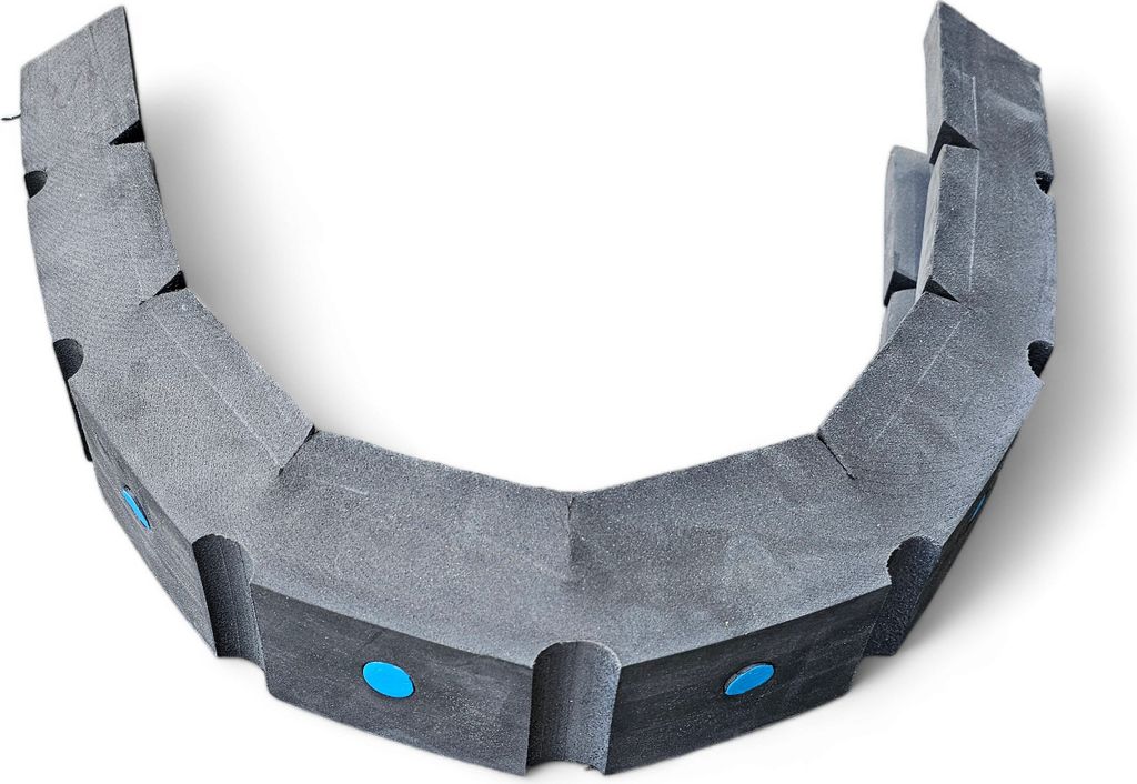 Marina Black 12 Y-Boom - parabordo per pontile, parabordo Immagine del prodotto 