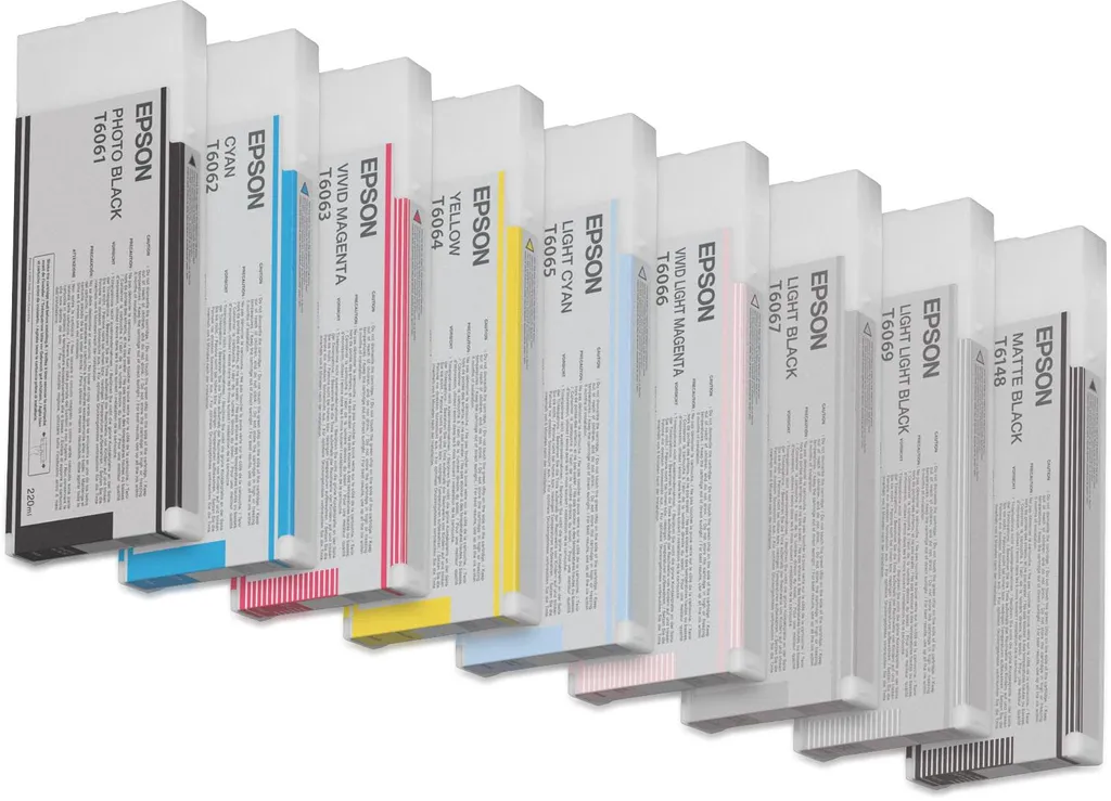 Epson T6065 Cartouche Encre Cyan Clair 220ml T 606 Haute Capacité