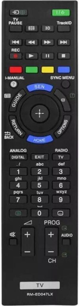 Pronett Náhradní dálkový ovladač RM-ED047LX pro Sony Bravia Obrázek produktu 
