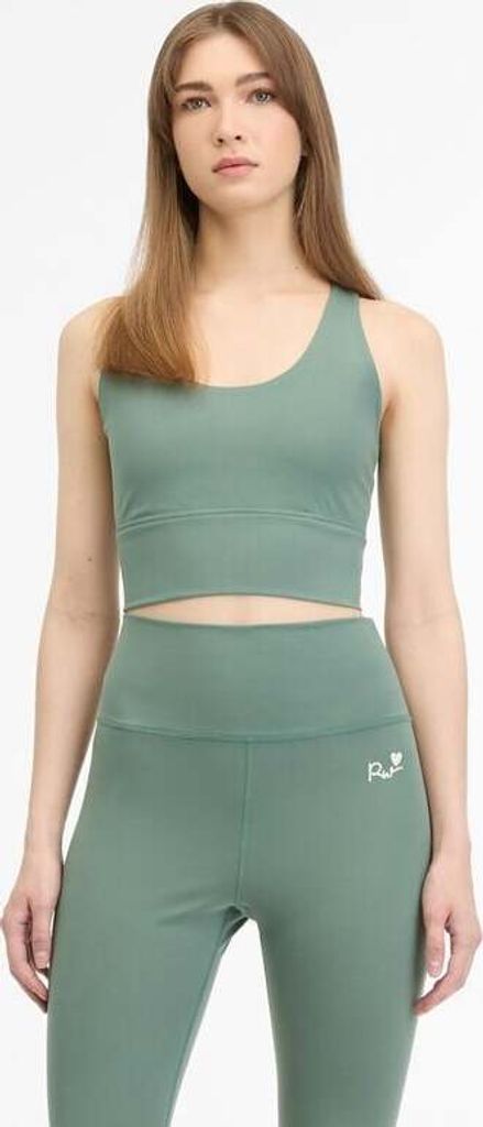 Ragwear Top Damen Seola grün Basics, Streetwear 83% Polyester, 17% Elasthan XL