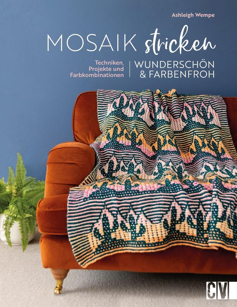Mosaik stricken - wunderschön und farbenfroh Produktbild 