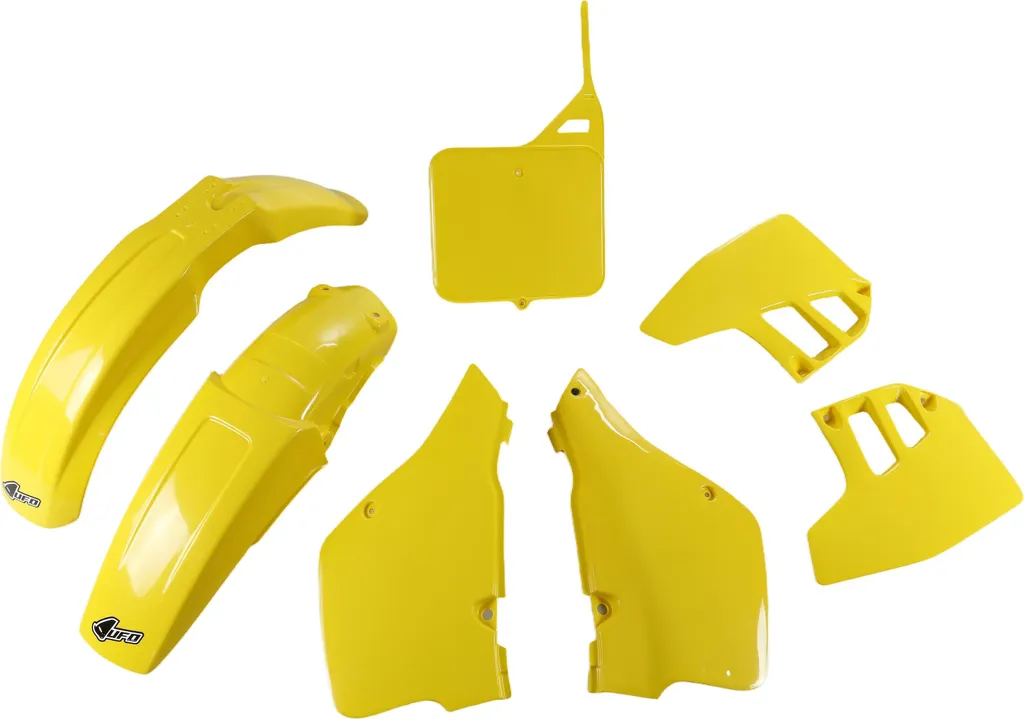 Kit carénage UFO Plast 7 pièces pour Suzuki RM 125 1992 - Bleu Foncé