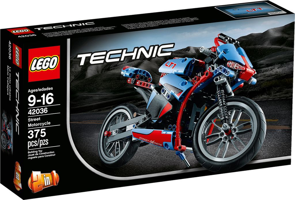 Lego 42036 Technic - Straßenmotorrad