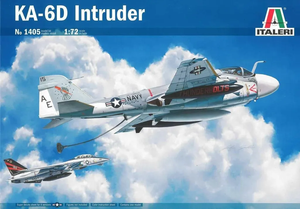 Italeri KA-6D Intruder 1:72 Maquette Précise Montage Facile sans Défaut