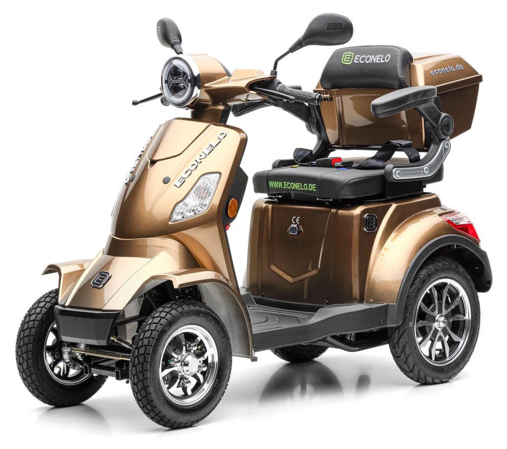 Seniorenmobil P4000, Lithium-Akku, 25 km/h, 1000 Watt, Produktbild 
