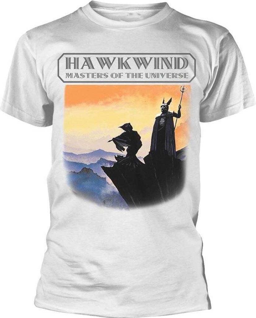 Hawkwind - "Masters Of The Universe" T-Shirt für Herren/Damen Uni PH2529 (S) (Weiß)
