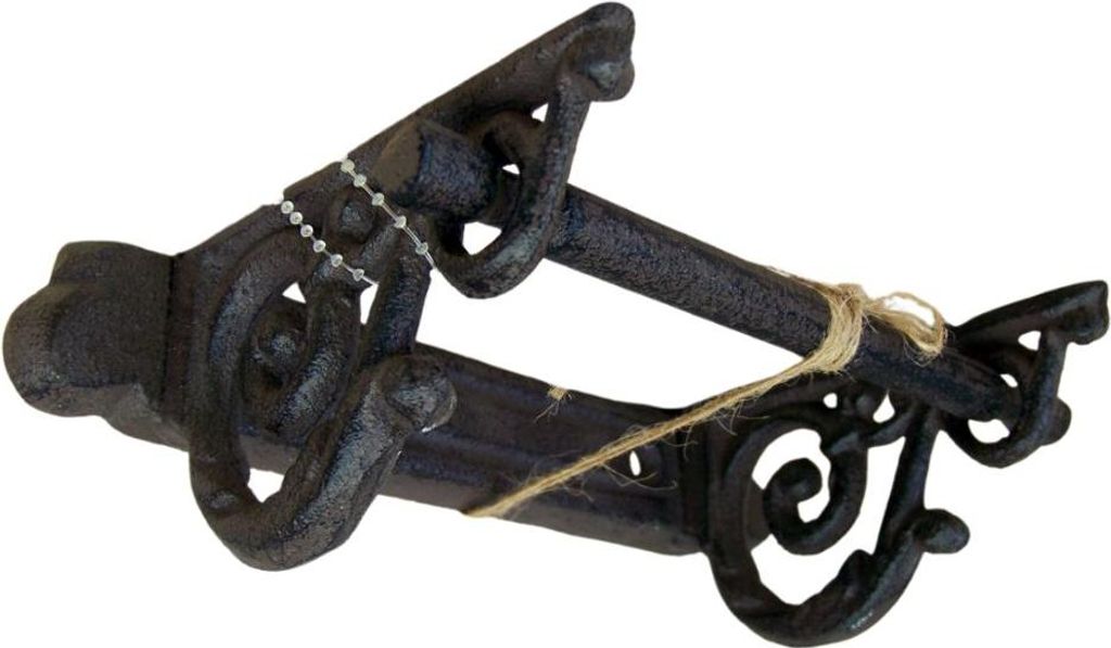 Toilettenpapierhalter Nostalgie braun