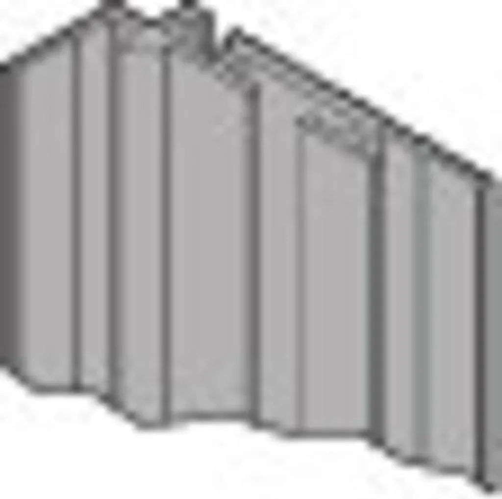 HÜPPE Select+ Profilo Interno Angolare ES0207055 Bianco 2550mm