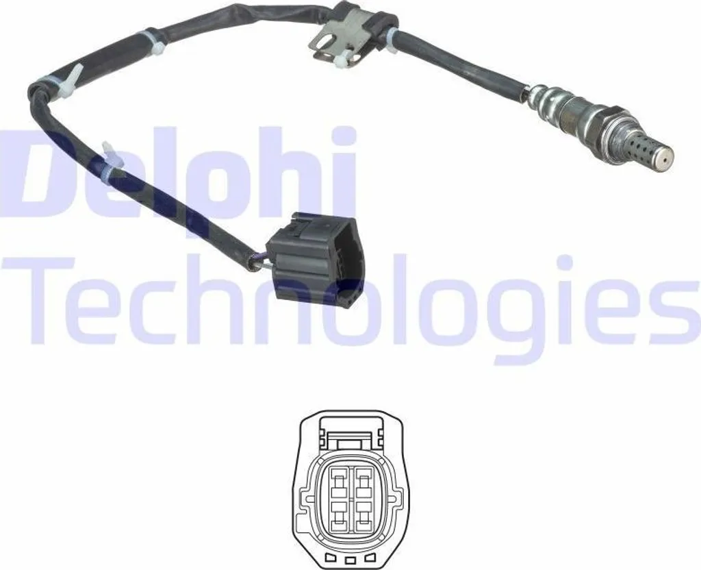 Sonde Lambda DELPHI ES20520- Capteur d'Oxygène de Haute Précision - 3
