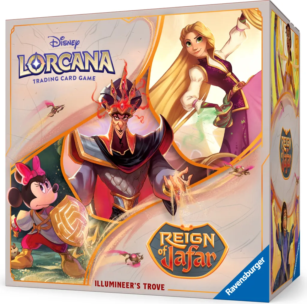 Protégez vos cartes Lorcana avec le coffret Reign of Jafar Illumineers