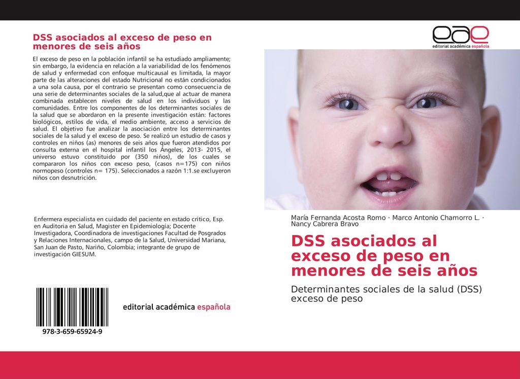 DSS asociados al exceso de peso en menores de seis años