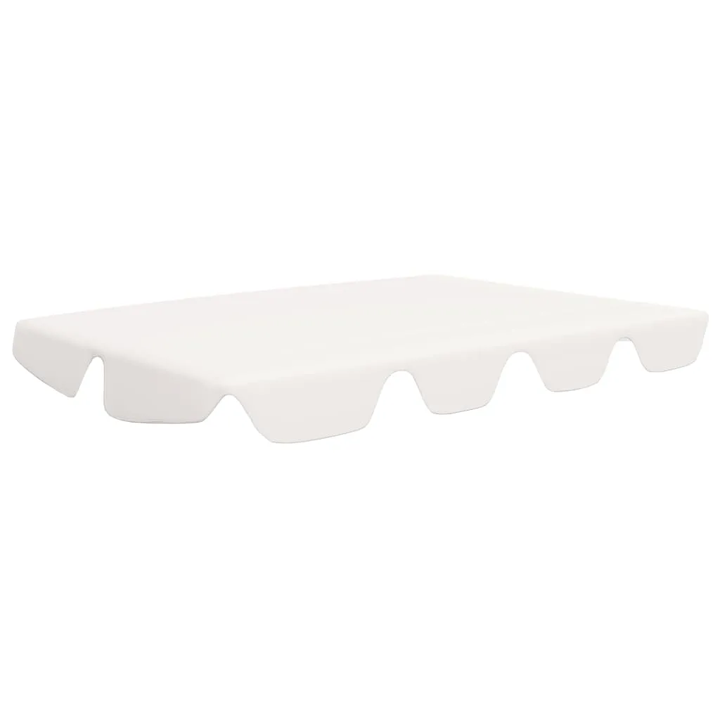 Tetto Ricambio vidaXL per Altalena Hollywood Bianco 188/168x145/110 cm