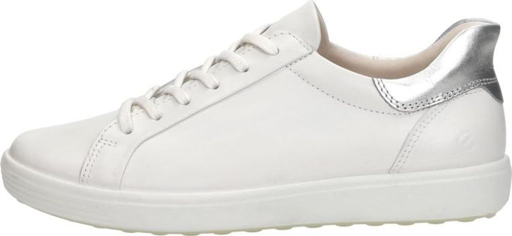 Ecco Soft 7 Easy Slip Lace  Sneakers Laag - wit - Maat 39 Image du produit 