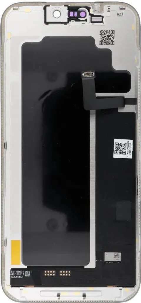 Écran de remplacement iPhone 17 Pro Max Soft OLED FixCell Noir Intense