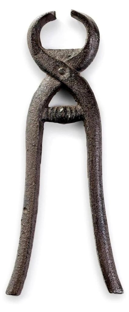Feierabend Ecki Rollgabelschlüssel Kapselheber aus Eisen, Farbe: Eisenfarbe, Größe: 17x6,5x0,5 cm