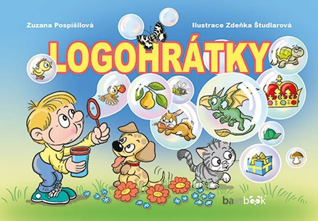 Livre d'exercices d'orthophonie Logohrátky pour éveil linguistique