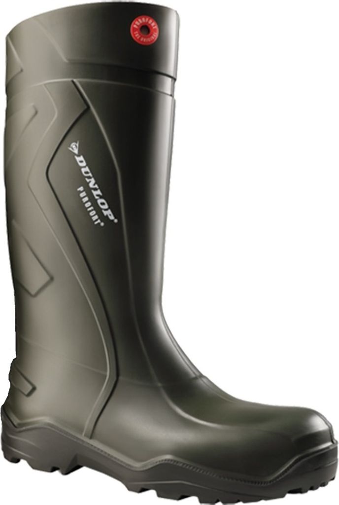 Dunlop - Herren/Damen Unisex Gummistiefel "Purofort Plus" TL756 (39,5 EU) (Grün)