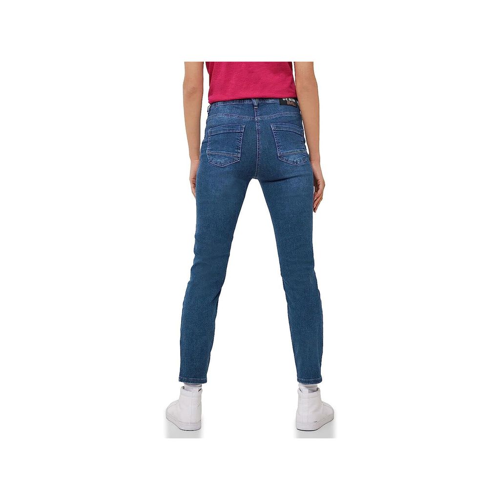 Cecil Bequeme Jeans Cecil / Da.Jeans / Style Scarlett Mid Blue