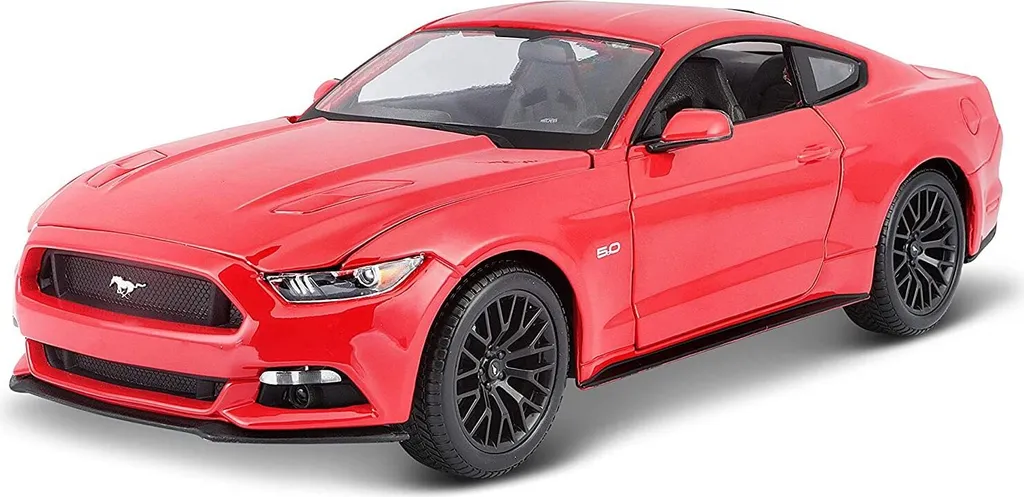 Maisto Ford Mustang 1:18 Rouge - Idée Cadeau Passionné Automobile 31197