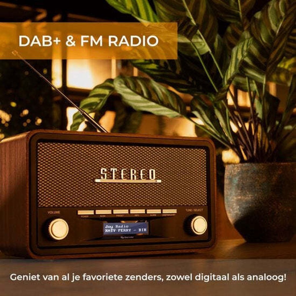 Denver DAB-18 Natural Cyfrowe radio DAB + Zdjęcie produktu 11