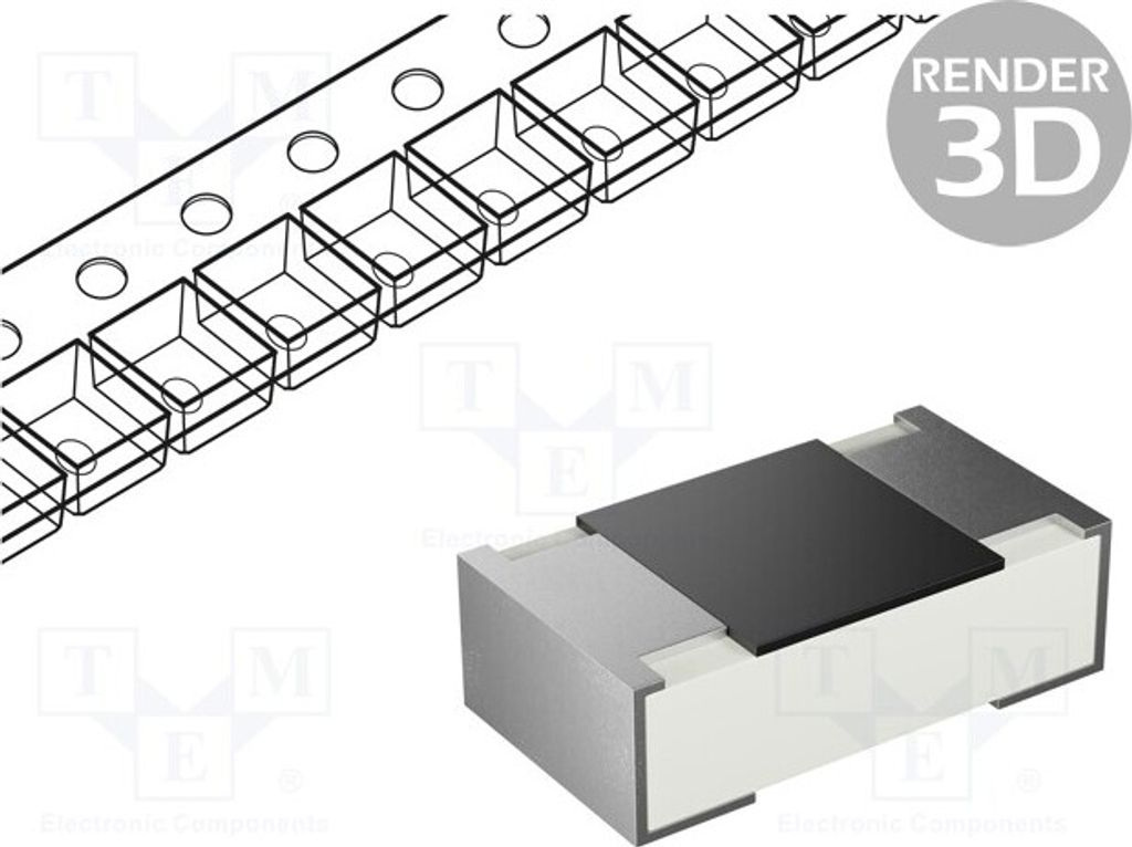 100x Widerst: thick film 0805 ±5% 36kΩ 0,125W SMD -55÷125°C 0805S8J0363T5E Widerstä