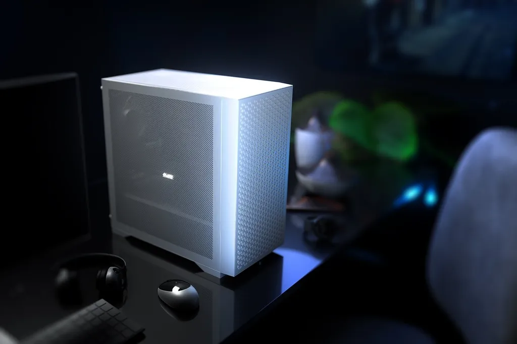 Logic DART PRO MINI Case Bianco - USB-C e Supporto GPU 340mm mATX - 5