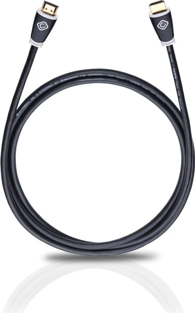 Câble HDMI Oehlbach Easy Connect pour Home Cinéma et Console de Jeux PS5