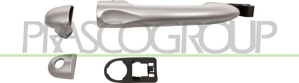 Poignée de porte PRASCO RN0908017 OE 806B03847R pour Renault Megane III