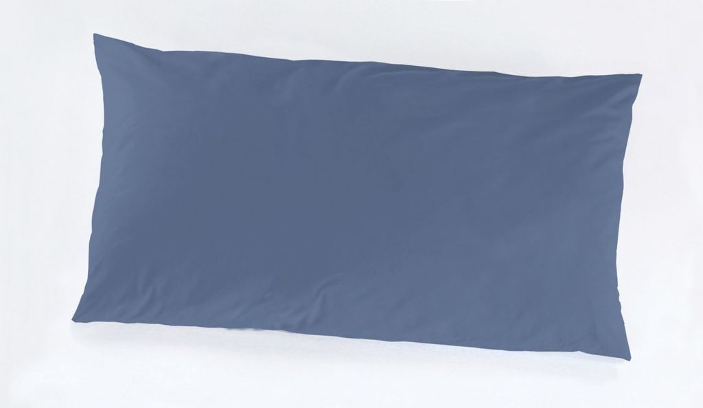 Vario Kissenbezug Jersey blau, 40 x 80 cm