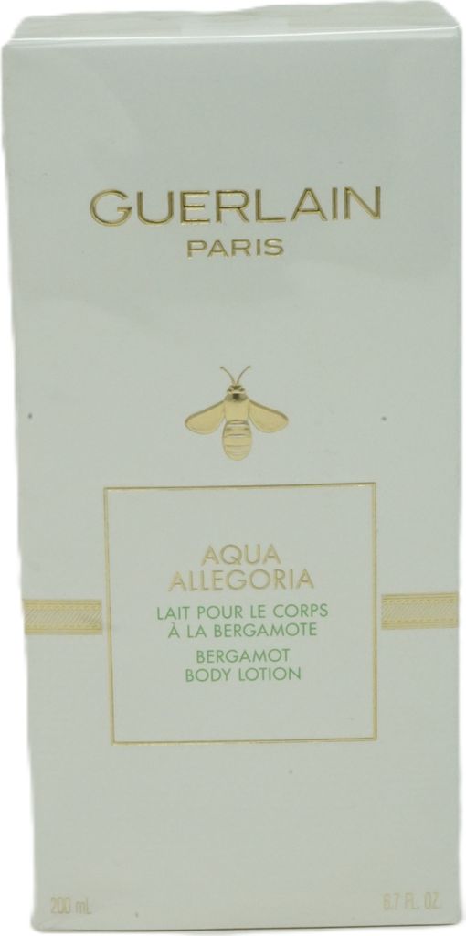 A white box with gold text and a gold bee illustration.
