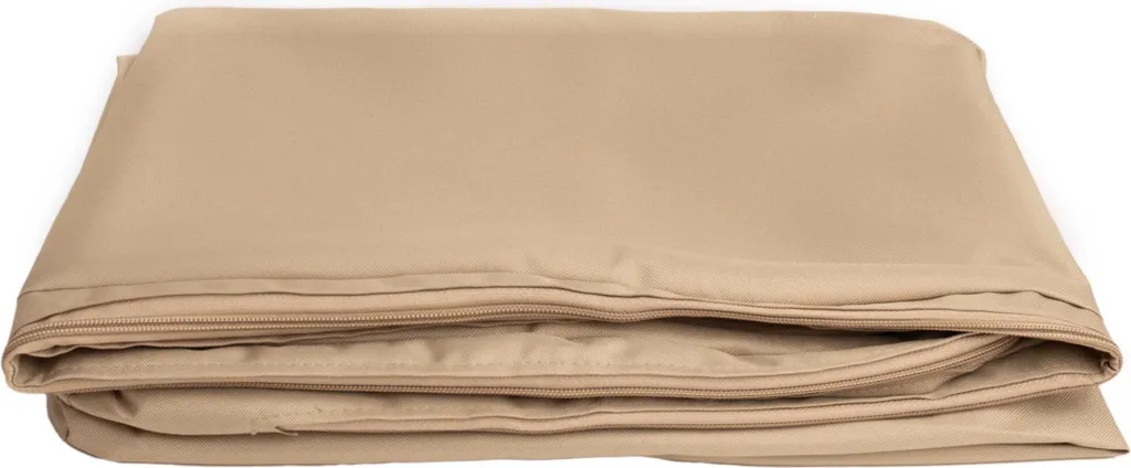 Fodera Panca Esterno 170x50x7cm Beige | Copricuscino con Zip UV-Resistant