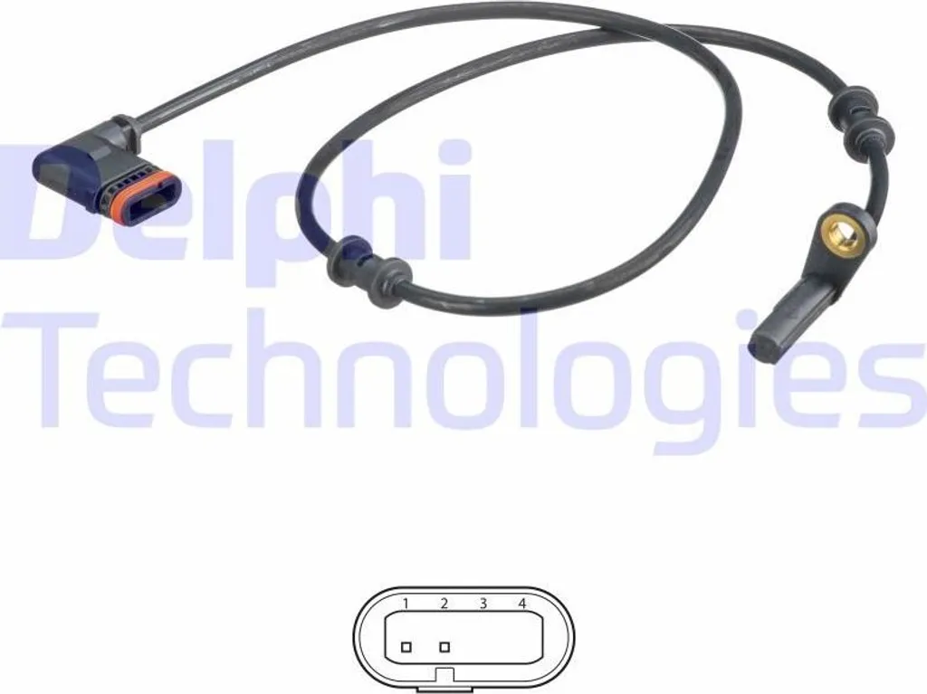 Capteur de vitesse de roue Delphi SS20550 OE 1715400117 pour Mercedes SLK