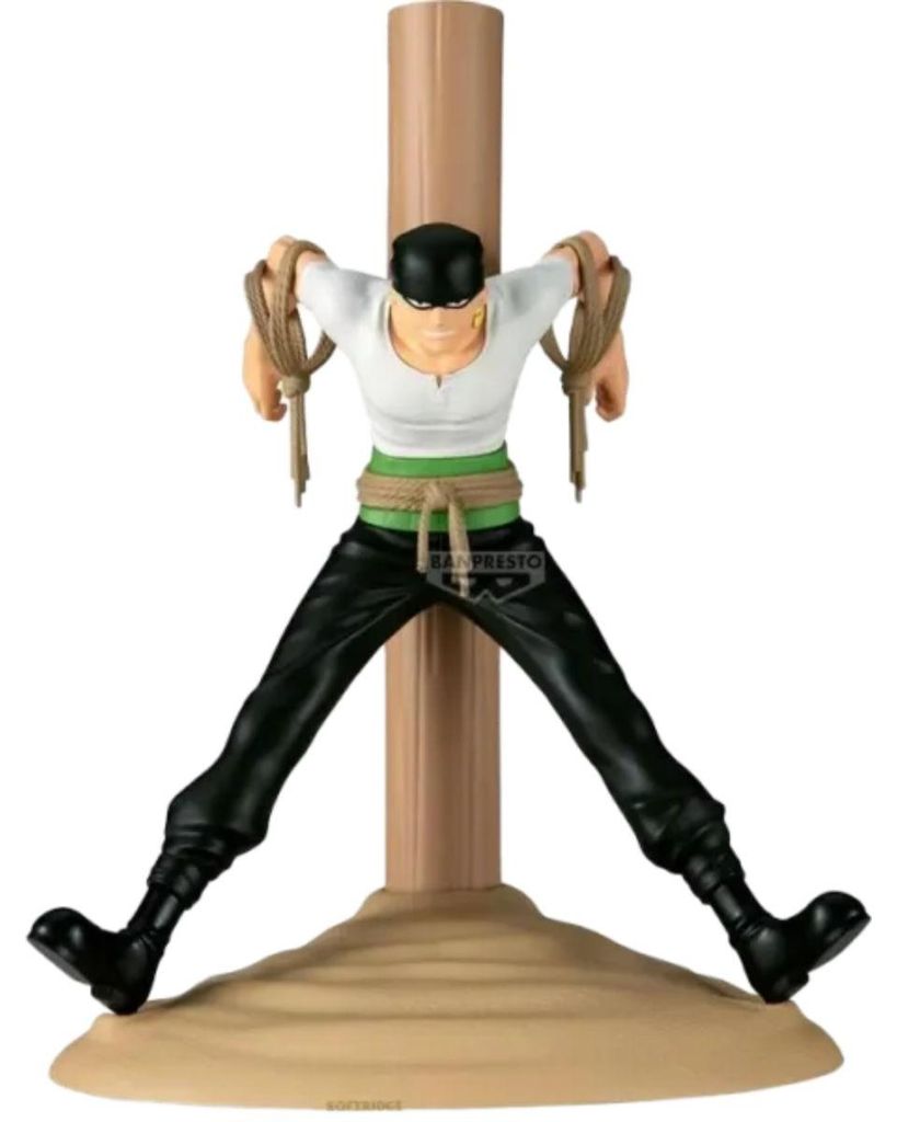 One Piece Figure Life PVC Statue Pirate Hunter Zoro 17 cm