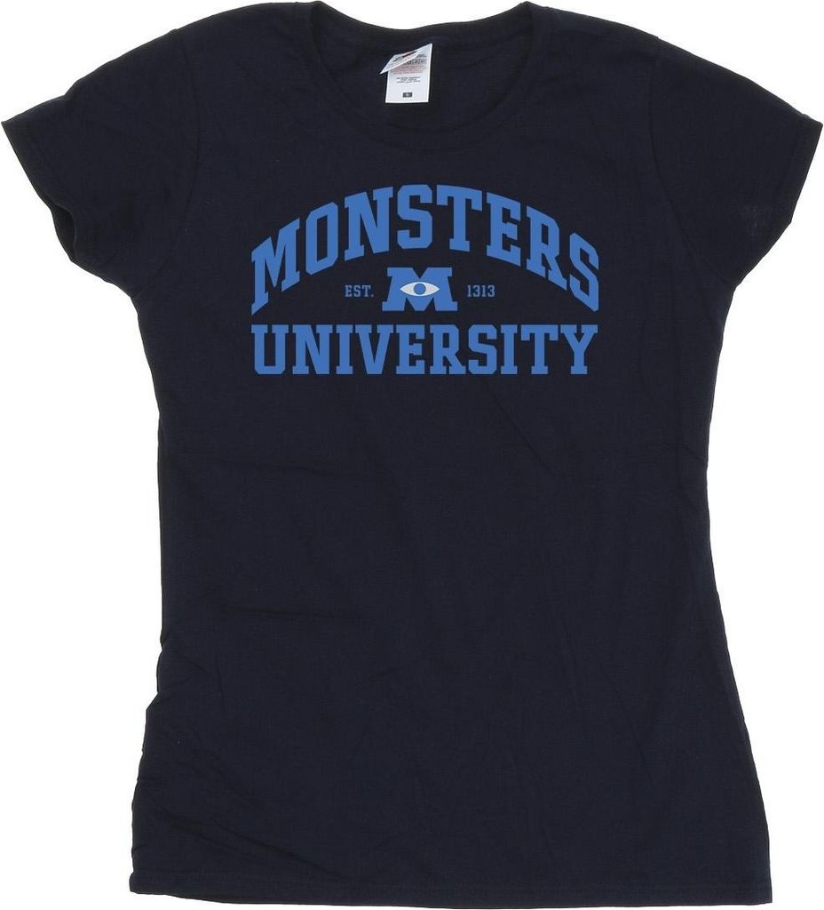 Disney - "Monsters University" T-Shirt für Damen BI49540 (XL) (Marineblau)