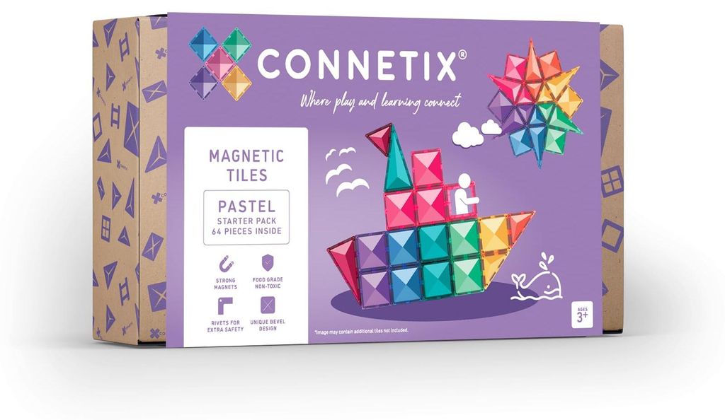 CONNETIX, ensemble de démarrage en tuiles magnétiques Image du produit 