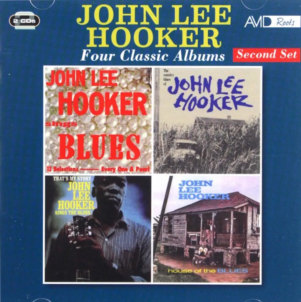 John Lee Hooker Quatre Albums Classiques CD - Coffret Intégral Blues 80 Titres