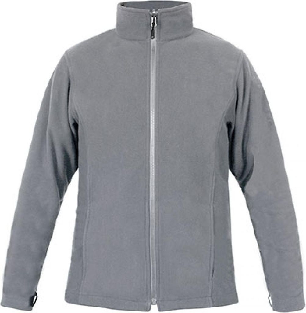 Leichte Fleece Jacke C+ Plus Size Herren, Stahlgrau, 5XL Produktbild 