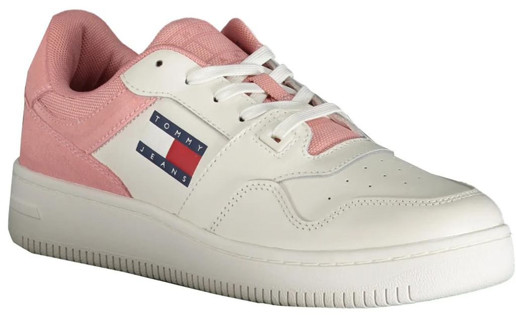 TOMMY HILFIGER ROSA DAMEN-SPORTSCHUHE : Farbe - Rosa, Größe - 40 Größe: 40 Farbe: Rosa Größe: 40